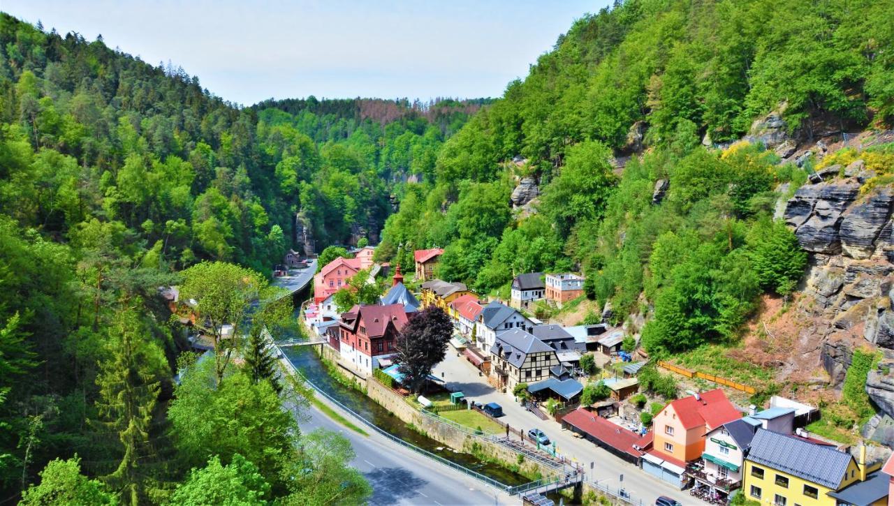 Hotel U Lipy Hřensko Dış mekan fotoğraf