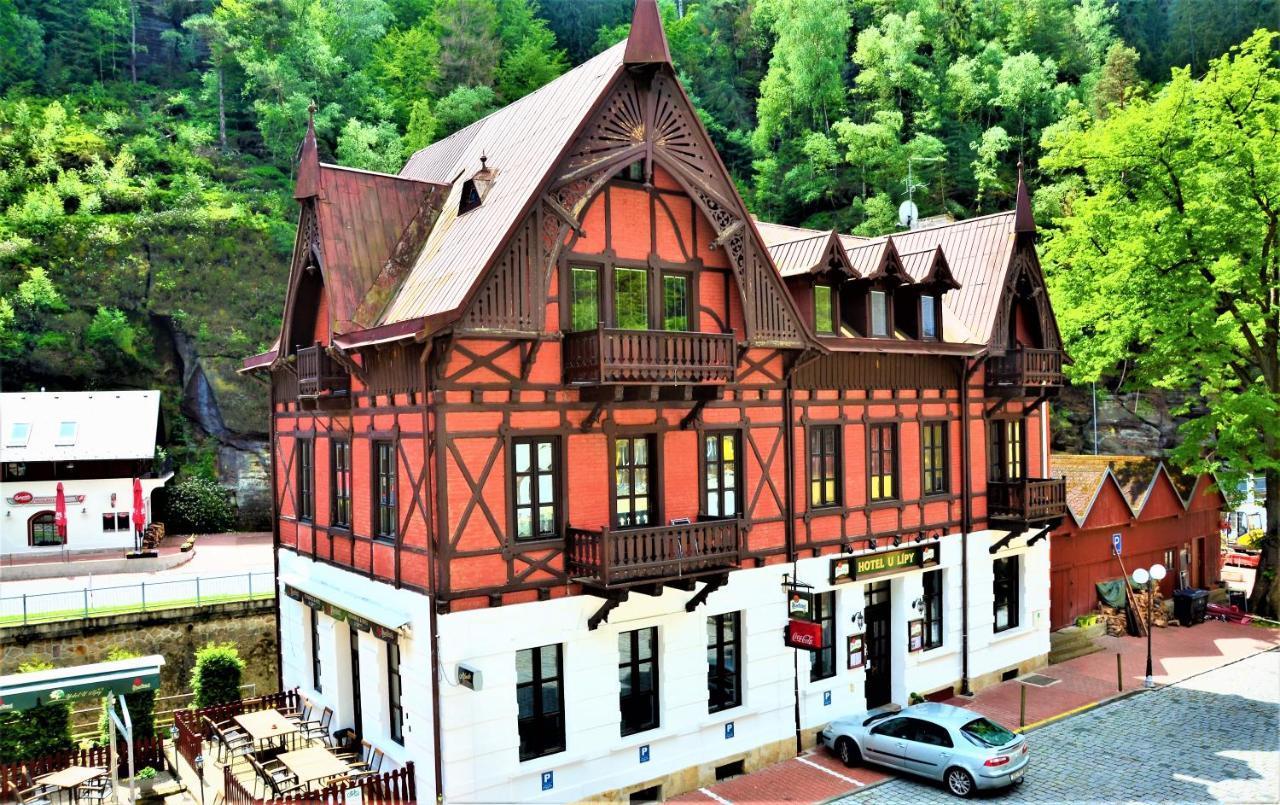 Hotel U Lipy Hřensko Dış mekan fotoğraf
