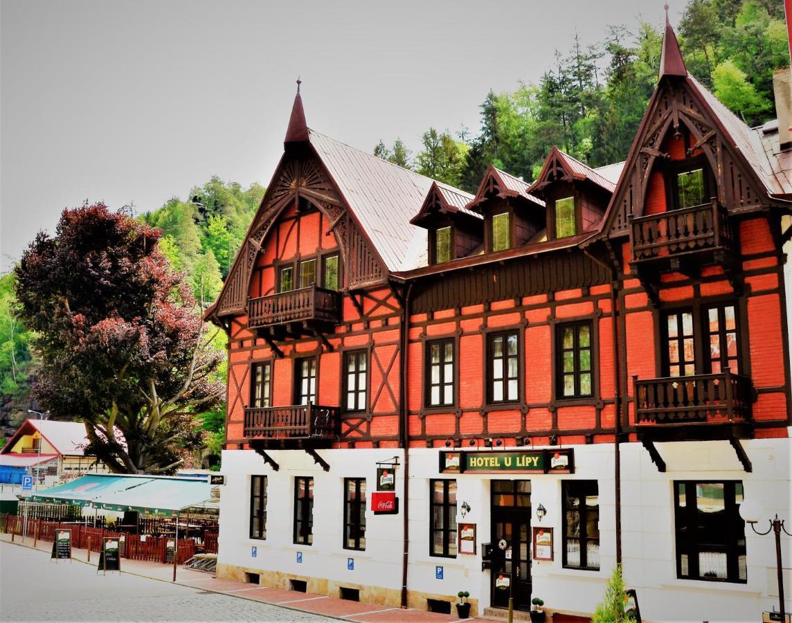 Hotel U Lipy Hřensko Dış mekan fotoğraf